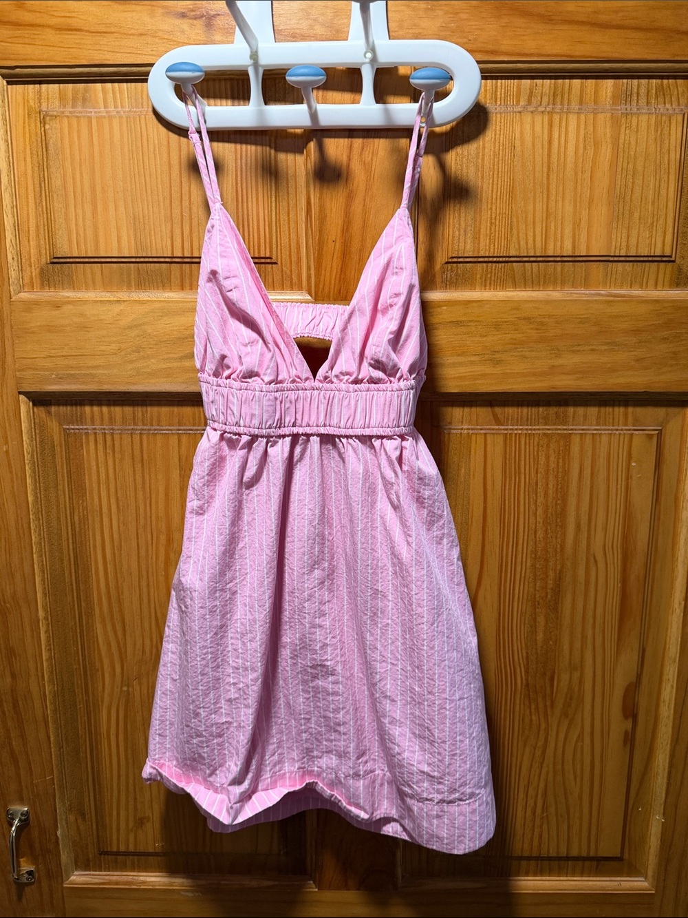 Wilfred Pink Strappy V-Neck Chemise